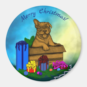 Íman Cachorro em Uma Caixa, Feliz Natal