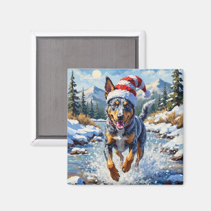 Íman Cachorro Energetico Blue Heeler Rio de Inverno Nat