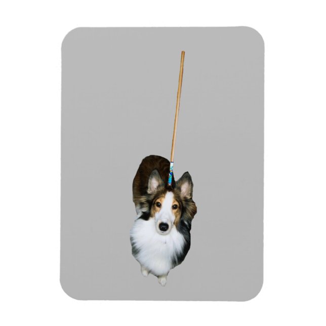 Íman Cachorro Esfregão (Vertical)