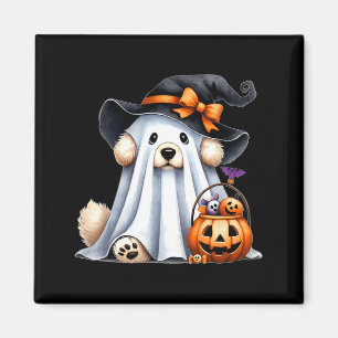 Íman Cachorro Fantasma de Halloween
