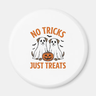 Íman Cachorro Fantasma Engraçado Halloween Sem Truques 