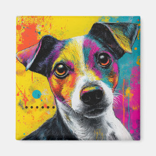 Íman Cachorro Fofo Cachorro Engraçado Animal Pet Mídia