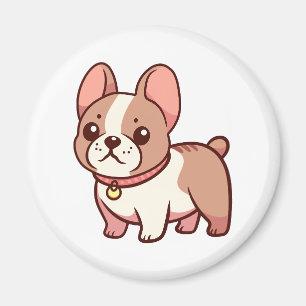 Íman Cachorro francês fofo