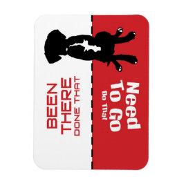 Íman Cachorro Gone Potty Magnet - deixe o cachorro sair