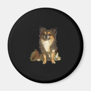 Íman Cachorro Gráfico de Cartões Cachorros de Chihuah