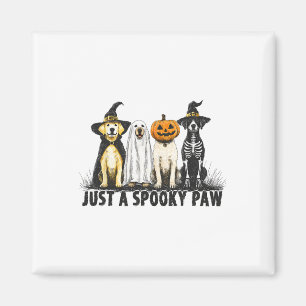 Íman Cachorro Halloween Lover Apenas Um Truque De Retrô