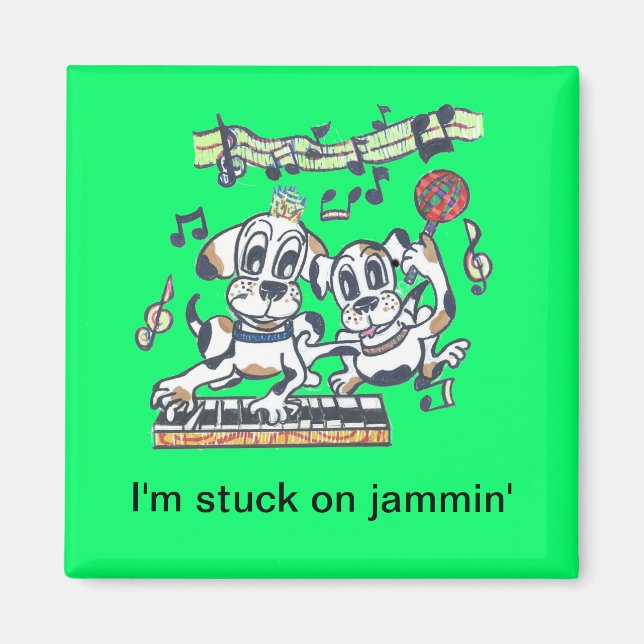 Íman Cachorro Infantil O Beagle Dançante (Frente)