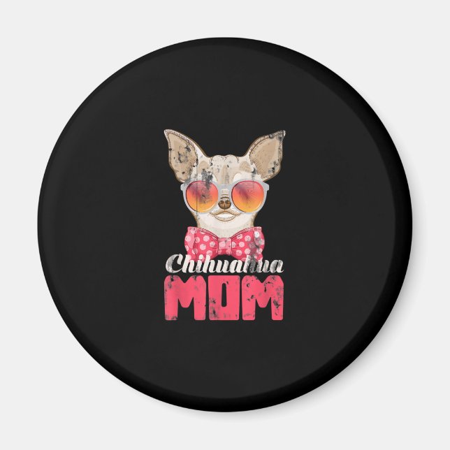 Íman Cachorro Mãe Chihuahua (Frente)