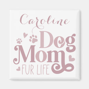 Íman Cachorro Mãe Pele Vida Cor-de-Rosa Cor-de-Rosa Per