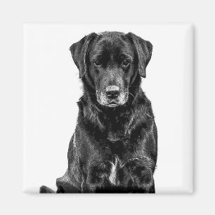 Íman Cachorro Negro-Labrador Cachorro-Pinto-Papoila-esb