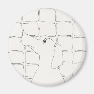 Íman Cachorro Original Desenhando Cachorro Chinês Ano 2