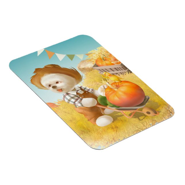 Íman Cachorro-quente com abóbora (Lado Direito)