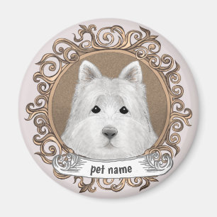Íman Cachorro Westie