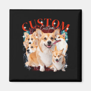 Íman Cachorros de estimação vintage contrabandeados gat