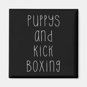 Íman Cachorros E Kickboxing Hobby Divertido