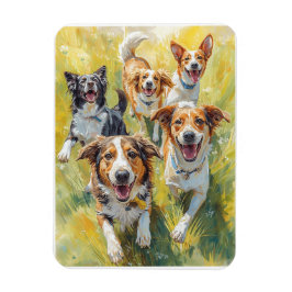 Íman Cachorros Felizes