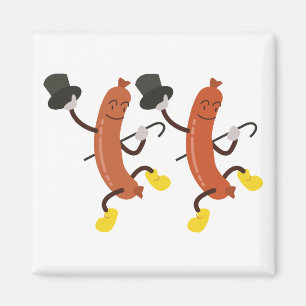 Íman Cachorros quentes da dança