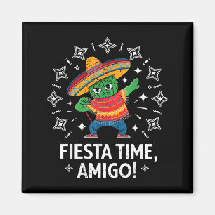 Íman Cacto dabbing engraçado cinco de maio meninos home