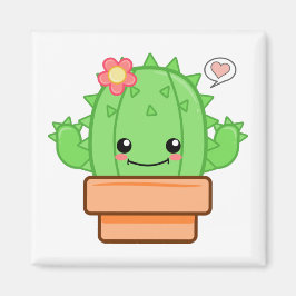 Íman Cacto Kawaii