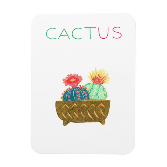 Íman Cactus (Vertical)
