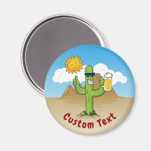 Íman Cactus com Cerveja