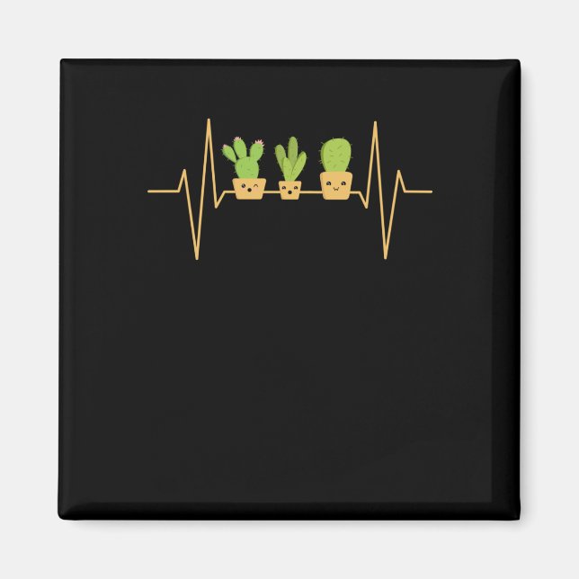 Íman Cactus Heartbeat (Frente)