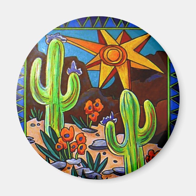 Íman Cactus no Sudoeste (Frente)