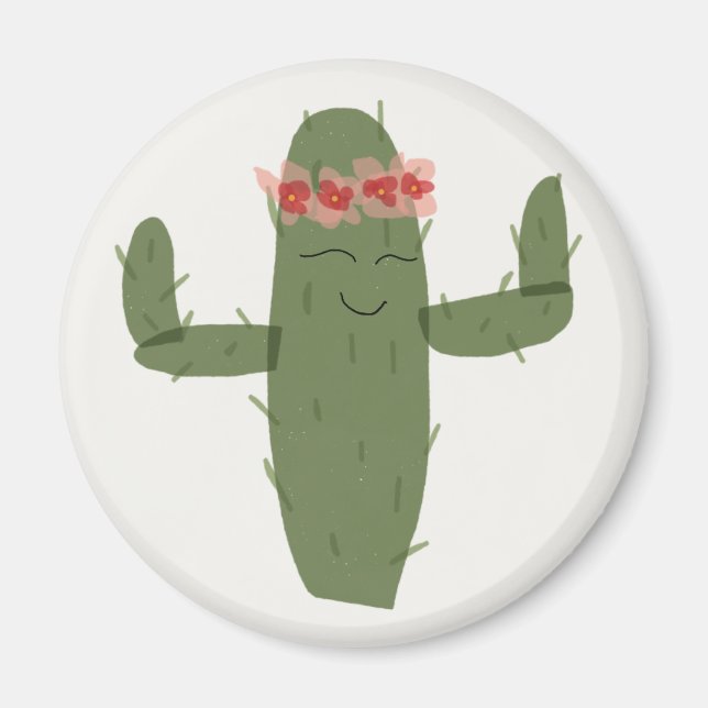 Íman Cactus princess (Frente)