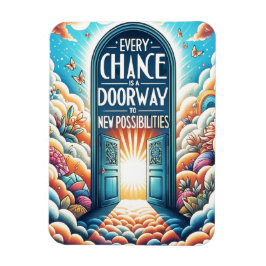 Íman Cada chance é uma porta