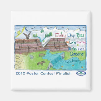 Íman Cada gota leva uma longa jornada para chegar aqui.