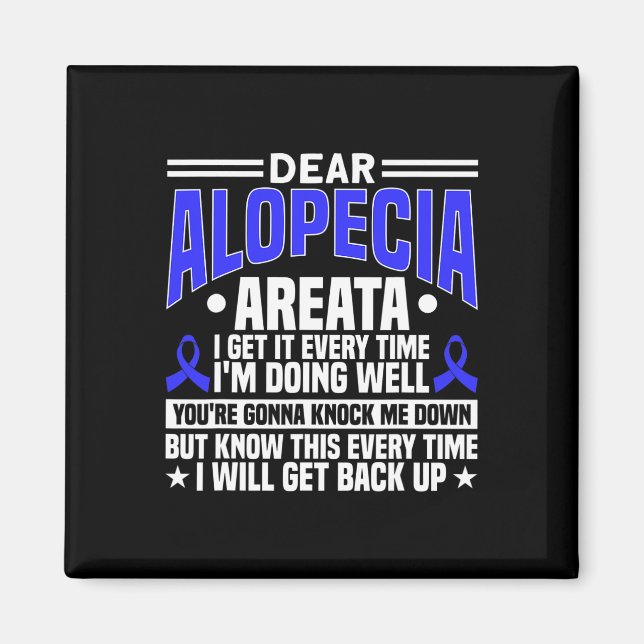 Íman Cada Vez Que Eu Volto Para A Alopecia Sensibilizaç (Frente)