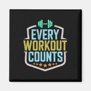 Íman Cada Workout Conta Engraçada Ditos De Gym Motivado