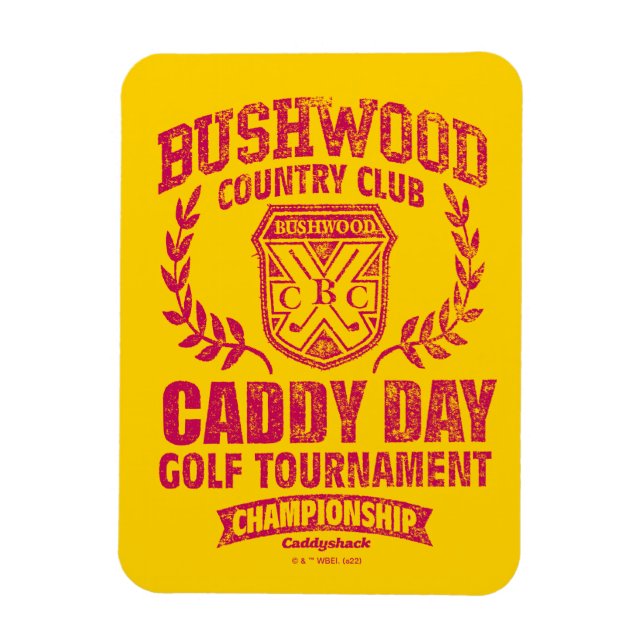 Íman Caddyshack | Bushwood Country Club Caddy Day Golf (Vertical)