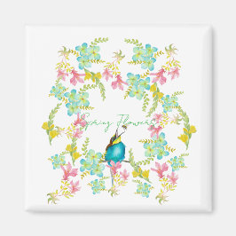 Íman Cadeado de flores de primavera