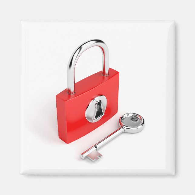 Íman Cadeado e chave (Frente)