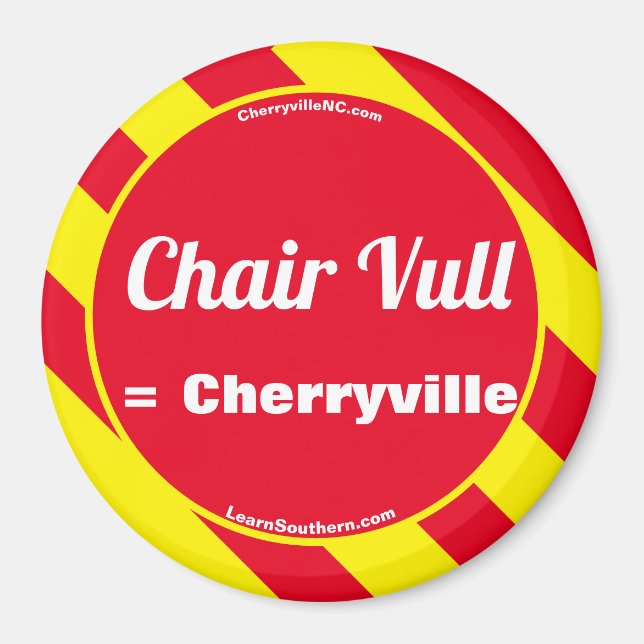 Íman Cadeira Vull = Magnet Cherryville (Frente)