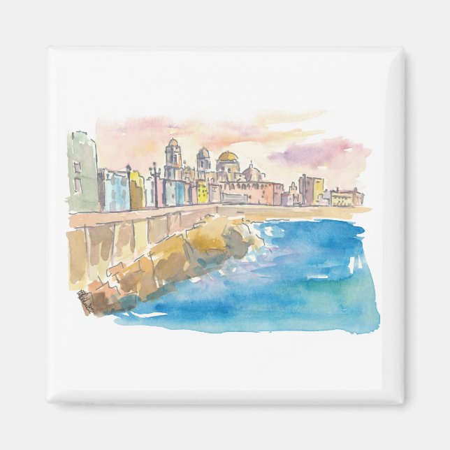 Íman Cadiz Costa De La Luz Waterfront (Frente)