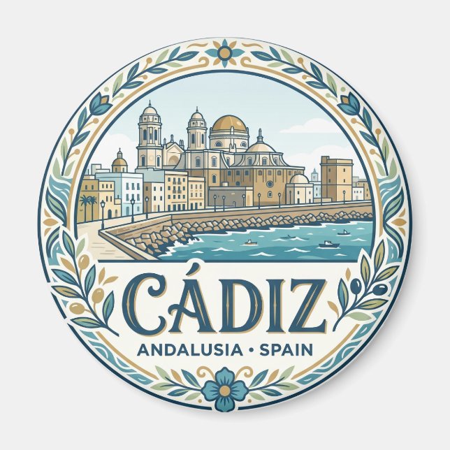 Íman Cádiz Espanha (Frente)