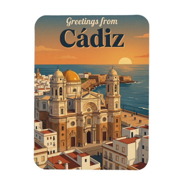 Íman Cádiz Espanha (Vertical)