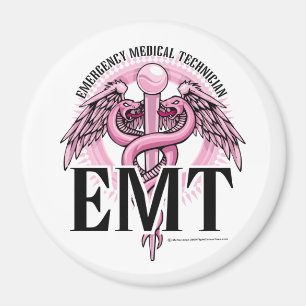 Íman Caduceus cor-de-rosa de EMT