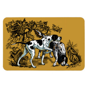 Íman cães caçadores