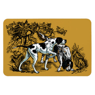 Íman cães caçadores