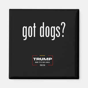 Íman Cães Comendo Os Gatos De Cães - Trump Faz Animais