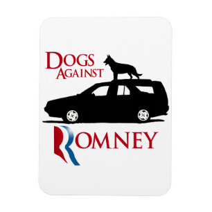 Íman Cães contra Romney - .png