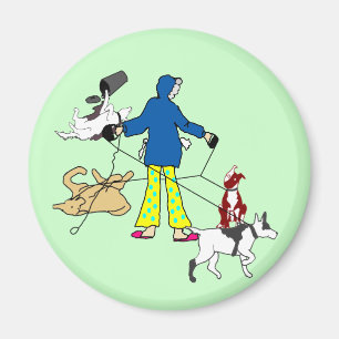 Íman Cães de passeio de Flyball
