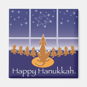 Íman Cães de WagsToWishes_Menorah