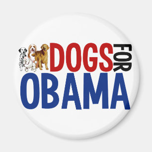 Íman Cães para Obama