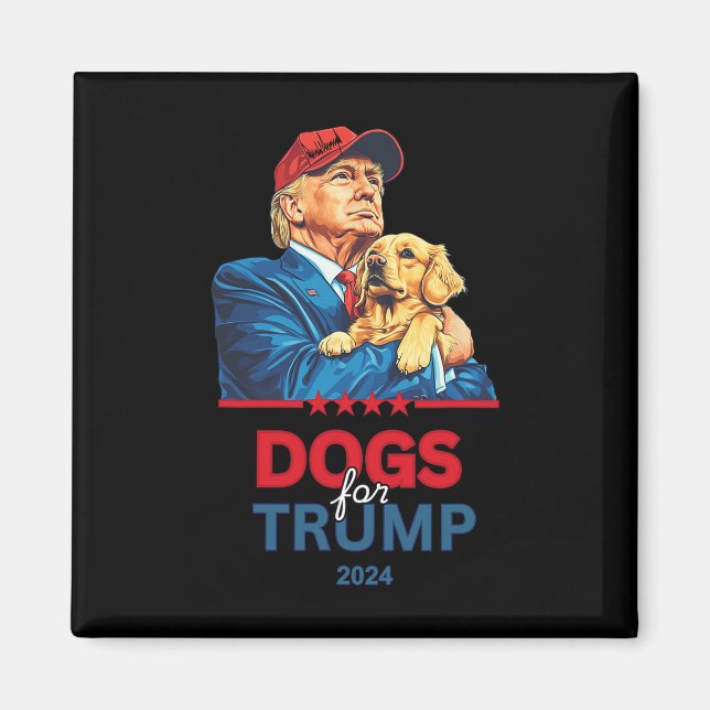Íman Cães Para Trump Trump (Frente)