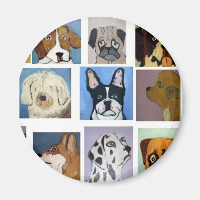 Íman cães por eric ginsburg (Frente)