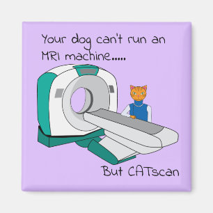 Íman Cães Punny não podem fazer uma ressonância magn